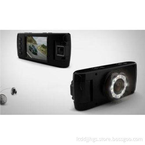 720P H.264 50HZ HDMI TF 2.7"TFT MJPEG Dual Camera Car Black
